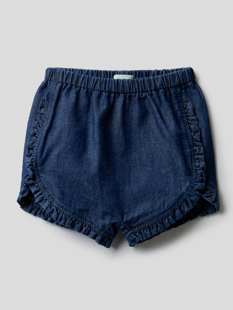 Shorts con rouches image number 1