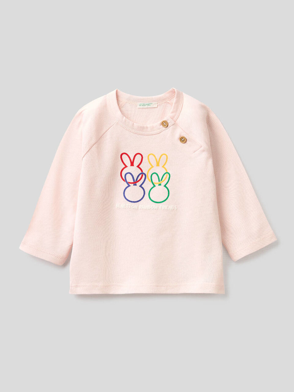 T-shirt manica lunga con stampa image number 1