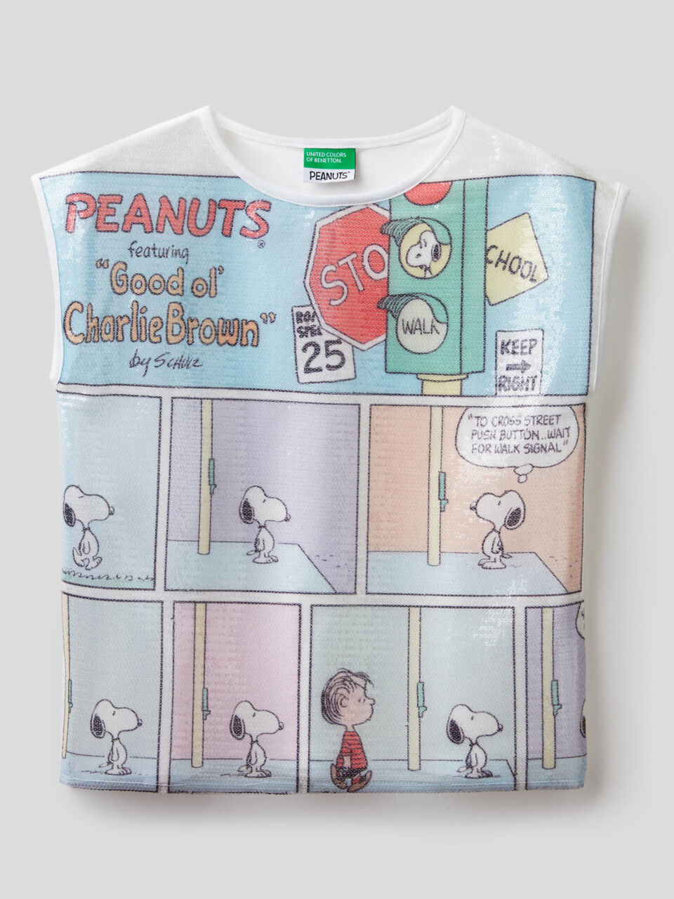 T-shirt Peanuts con paillettes image number 1