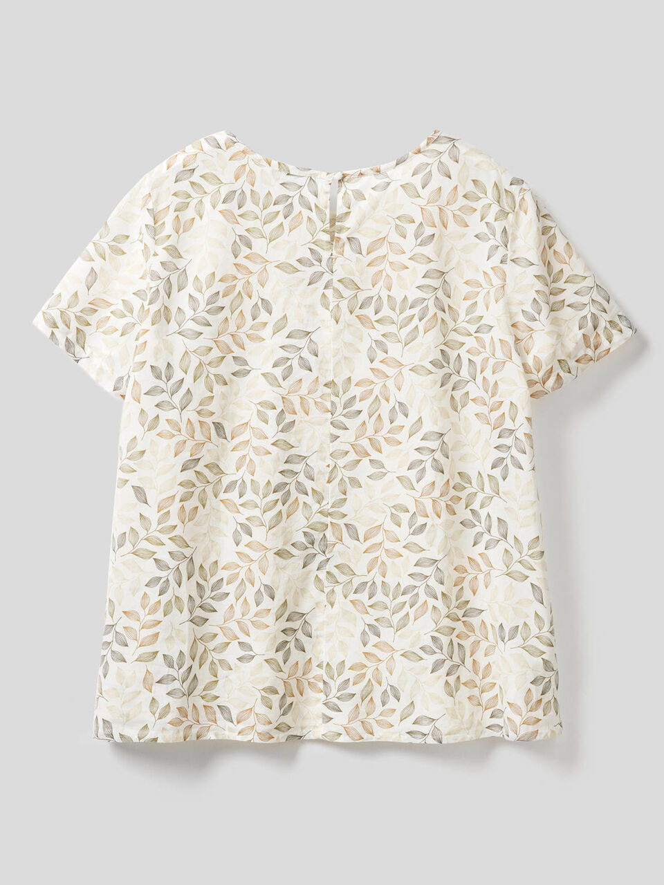 Blusa fantasia in puro cotone image number 2