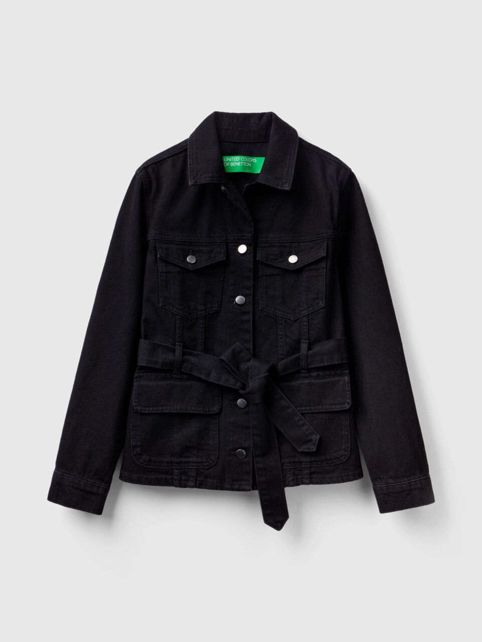 Giubbotto jeans hotsell benetton