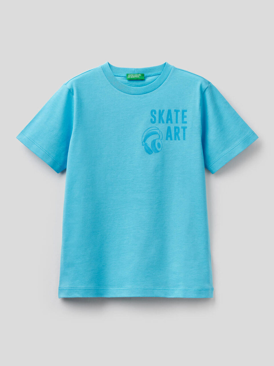 T-shirt in puro cotone con stampa image number 1