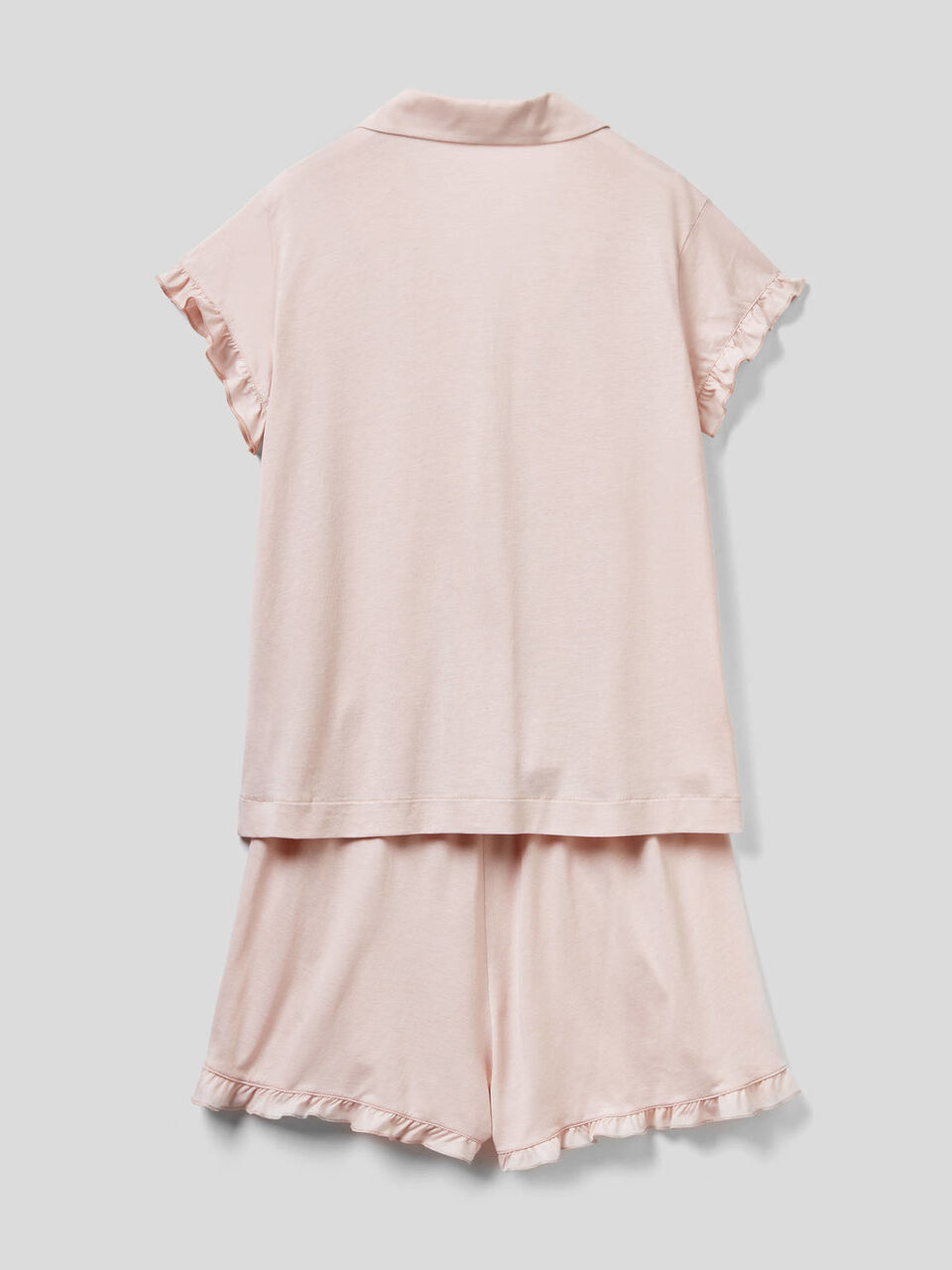 Set pigiama con blusa e shorts image number 2
