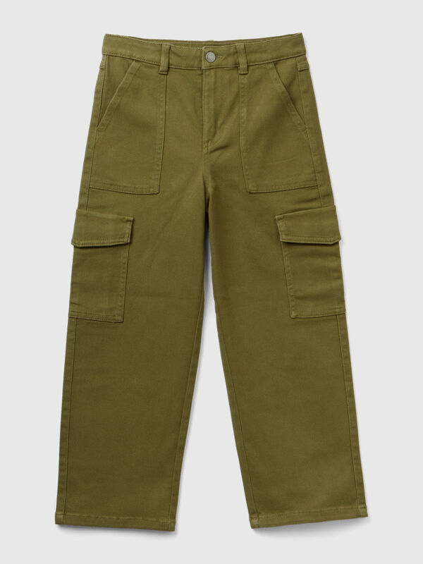 Pantaloni cargo straight fit
