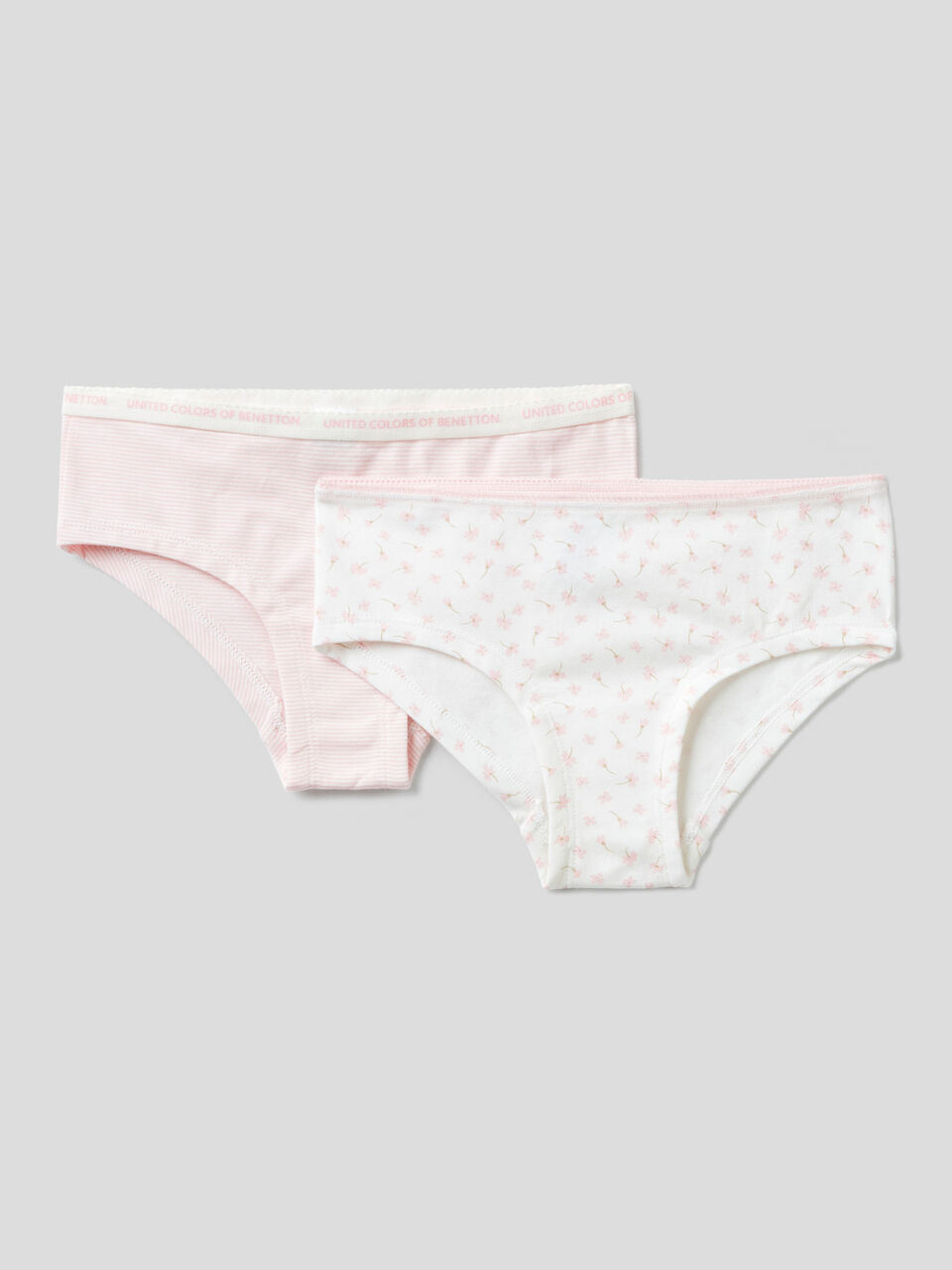 Due culotte in cotone stretch image number 1