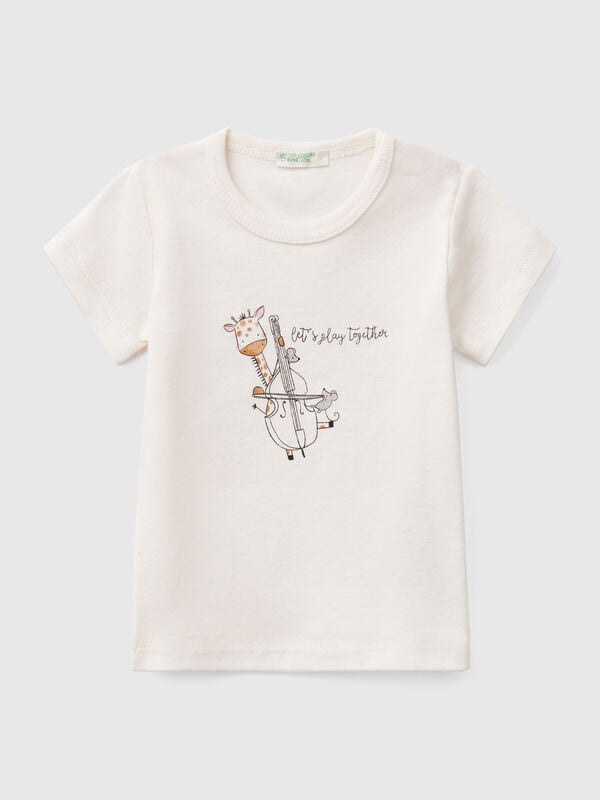 T-shirt manica corta in cotone  Baby