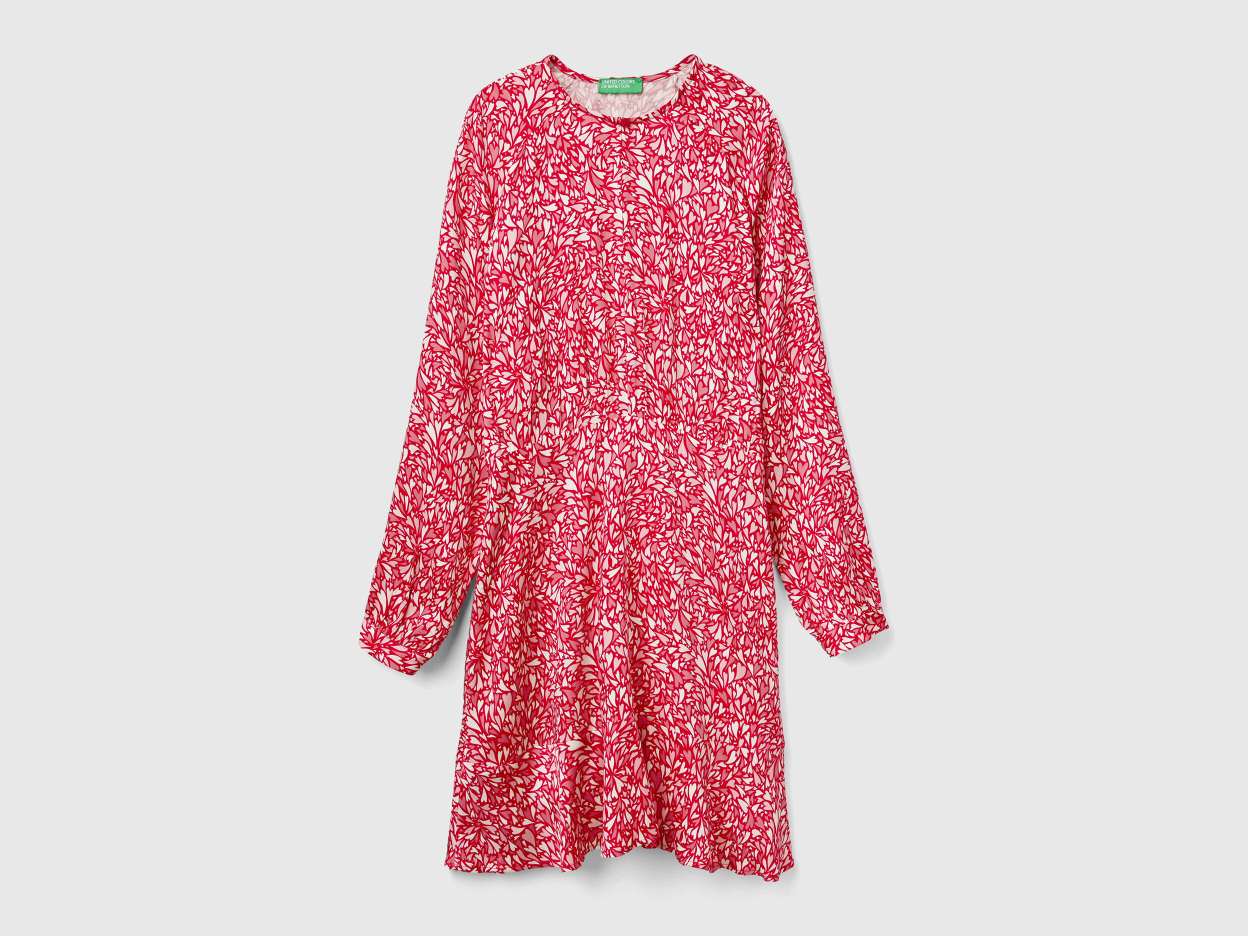 Vestito a cuori 100 viscosa Multi color Benetton