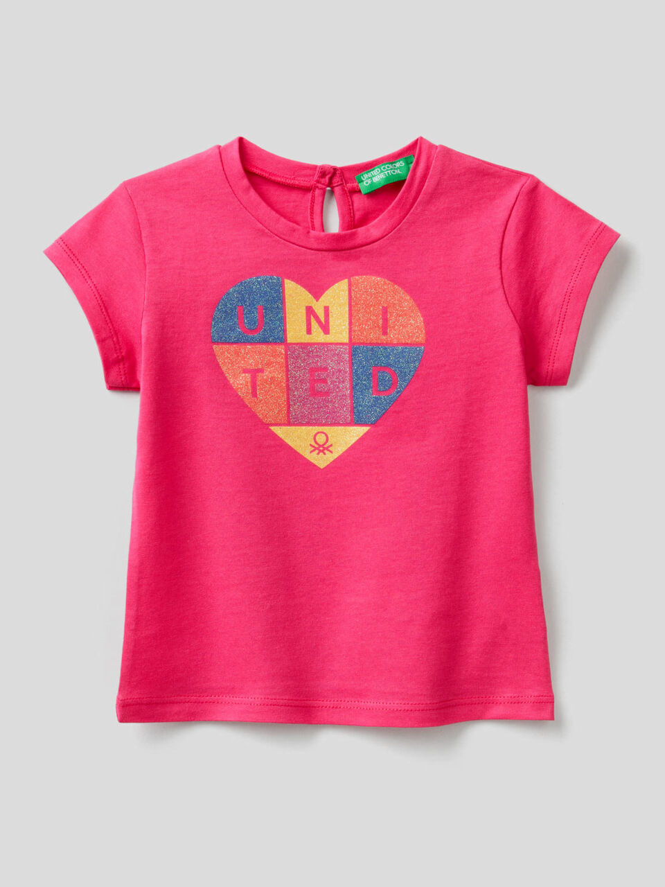 T-shirt in cotone biologico con stampa image number 1