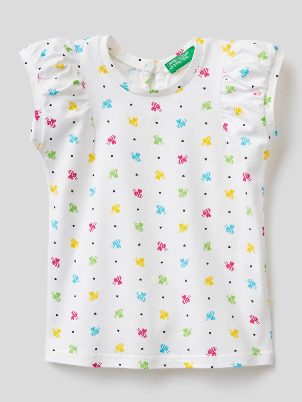 T-shirt stampata 100% cotone image number 1