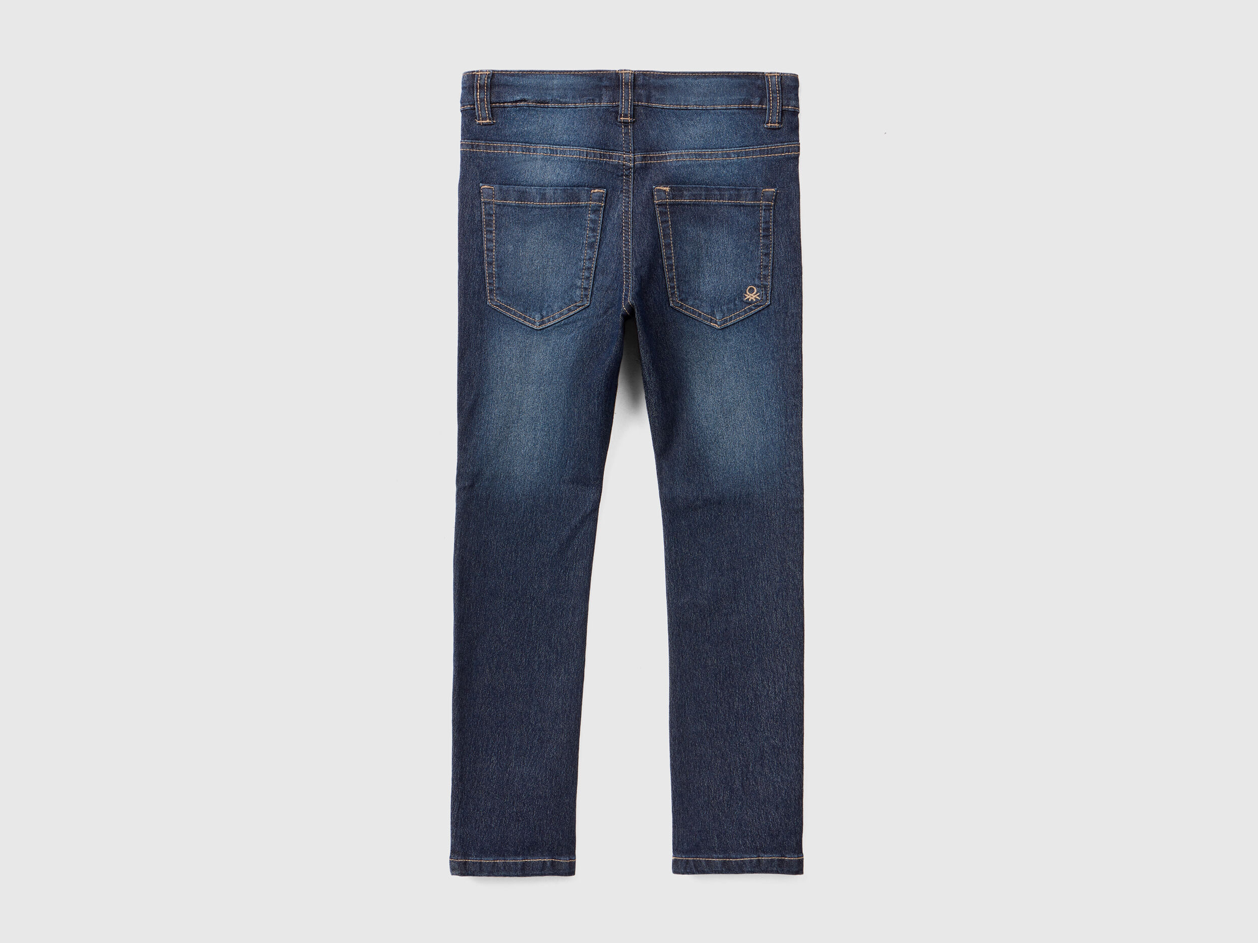 Jeans cinque tasche skinny fit Blu Bambino Benetton