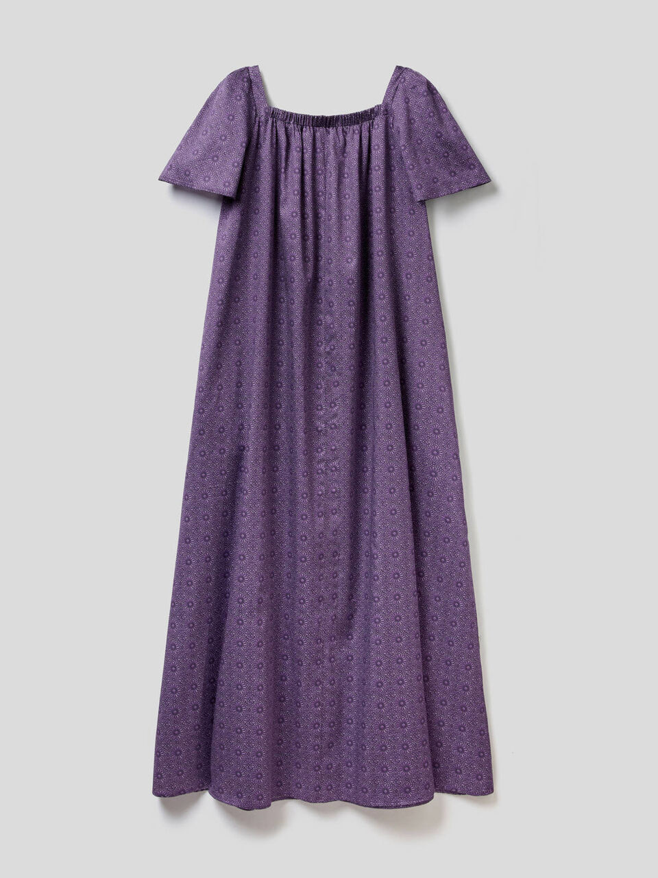 Vestito lungo in cotone stampato image number 2