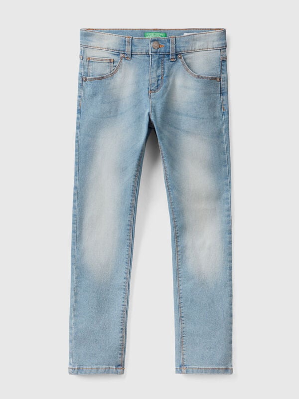 Jeans slim fit cinque tasche Bambina