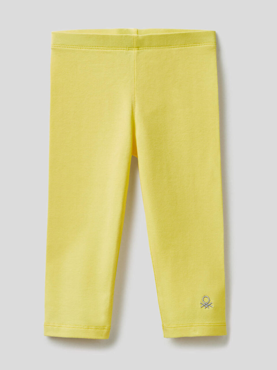 Leggings in cotone elasticizzato image number 1