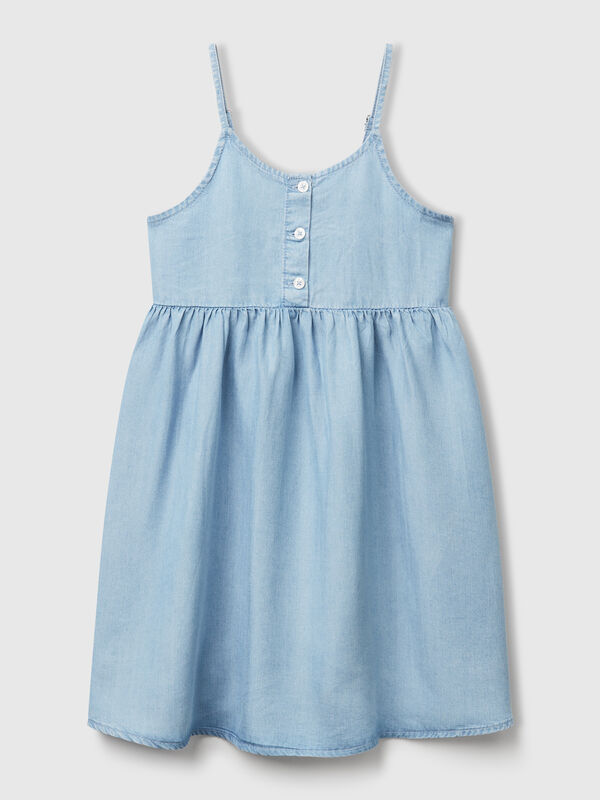 Vestito in chambray Bambina