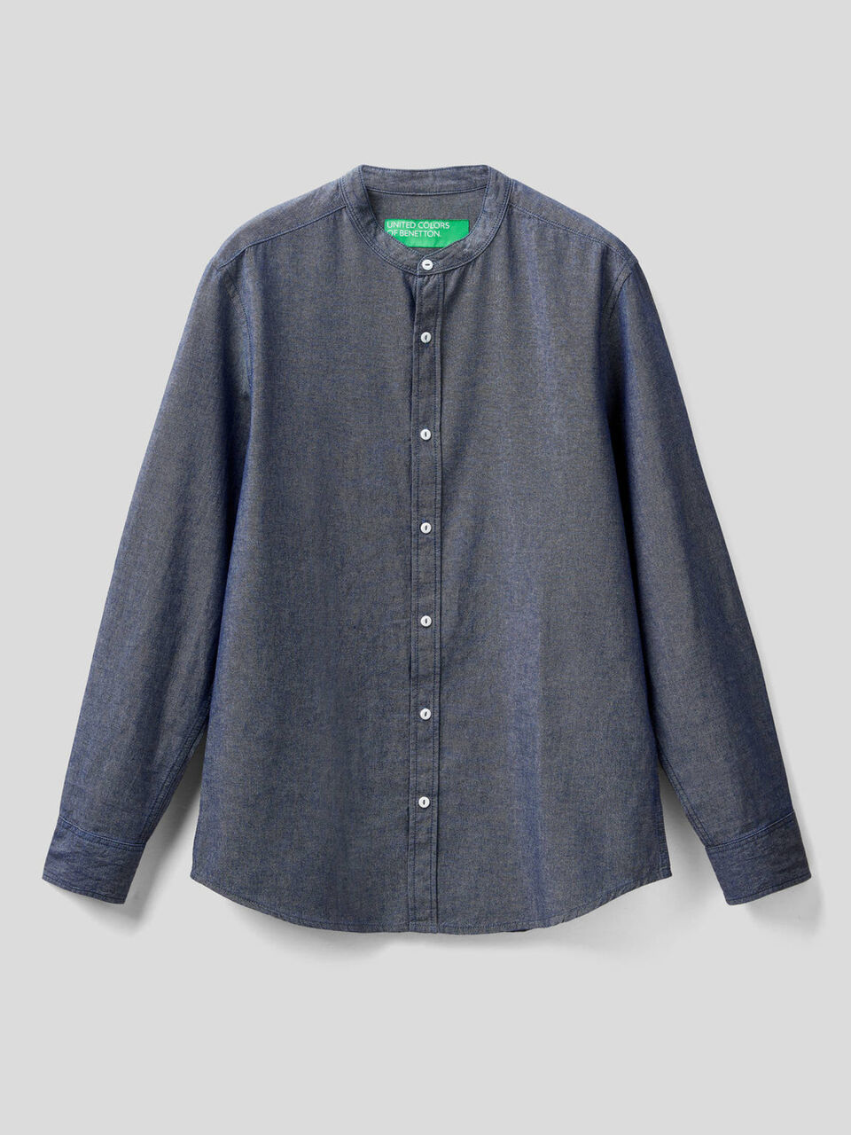 Camicia coreana in 100% cotone image number 1