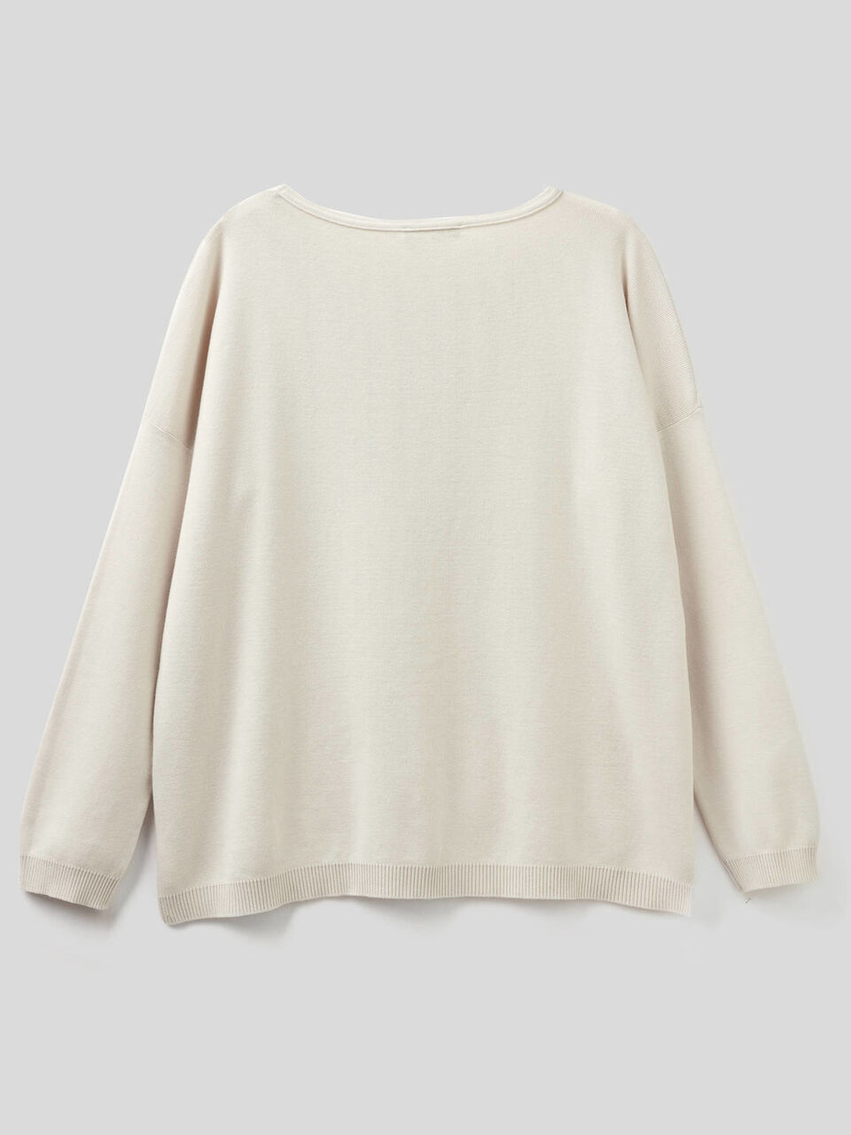 Maglia in cotone con scollo rotondo image number 2