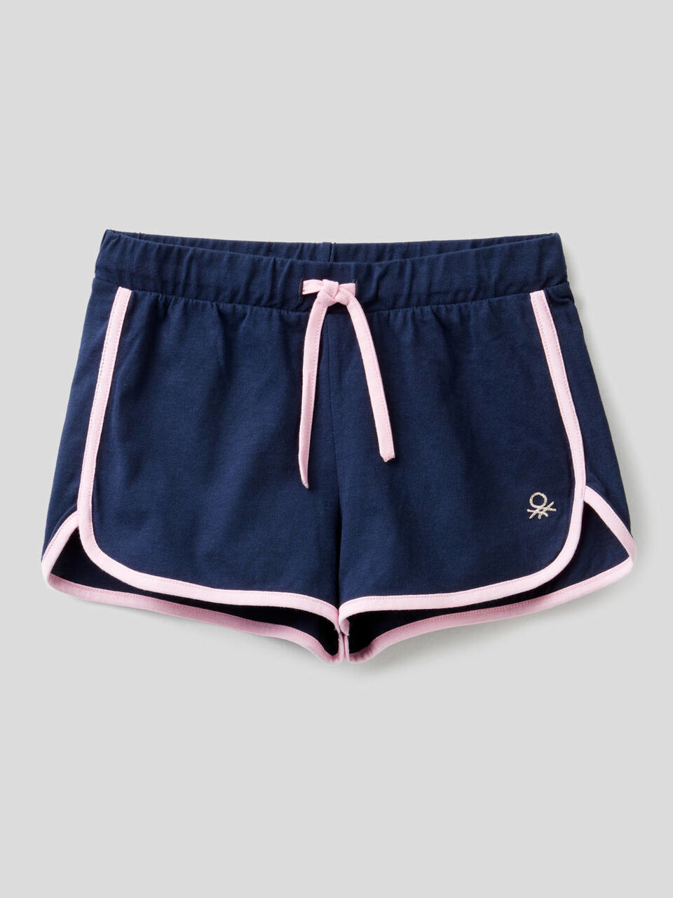Shorts stile runner in 100% cotone image number 1