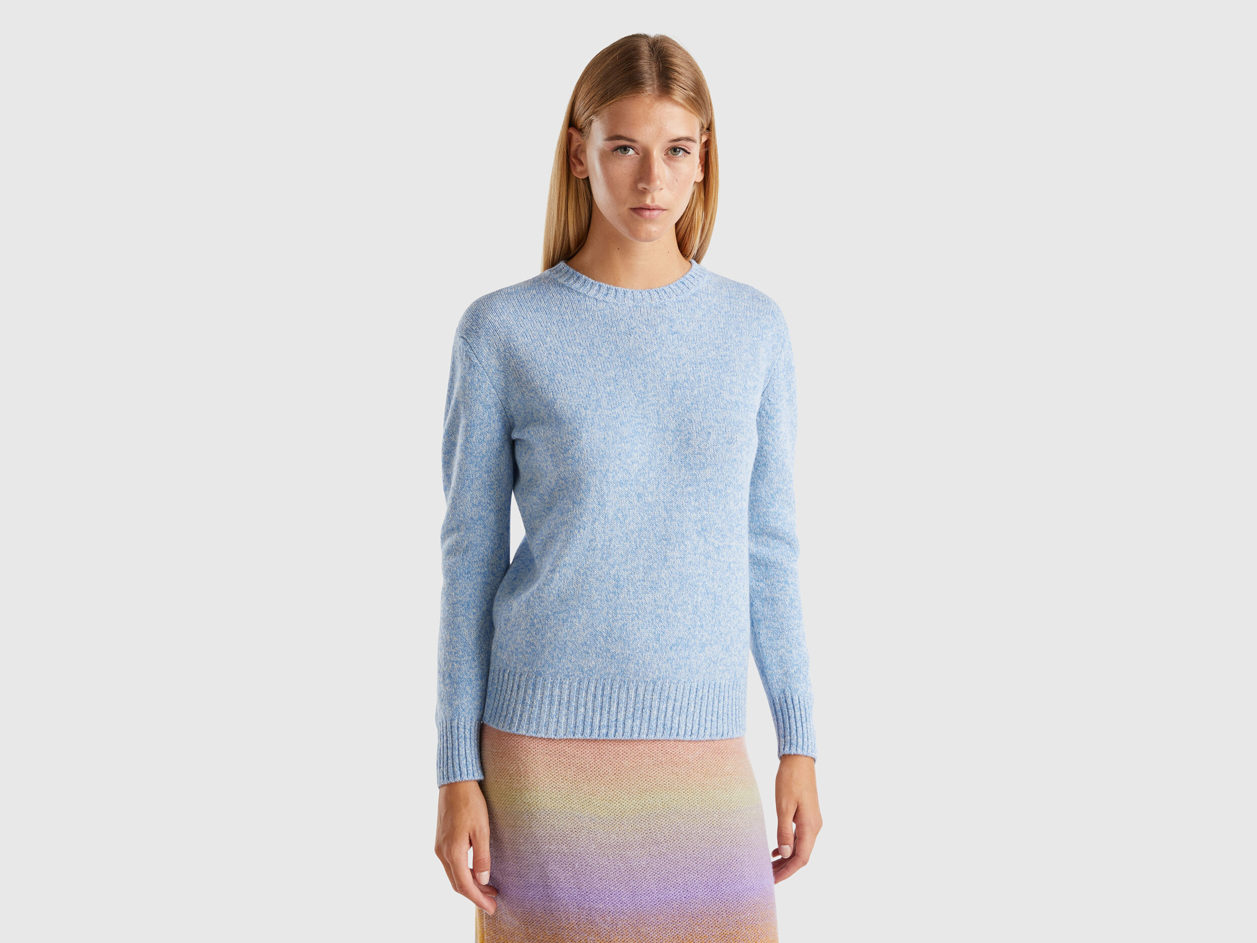 Lana Shetland Maglieria Iconica Donna 2024 Benetton
