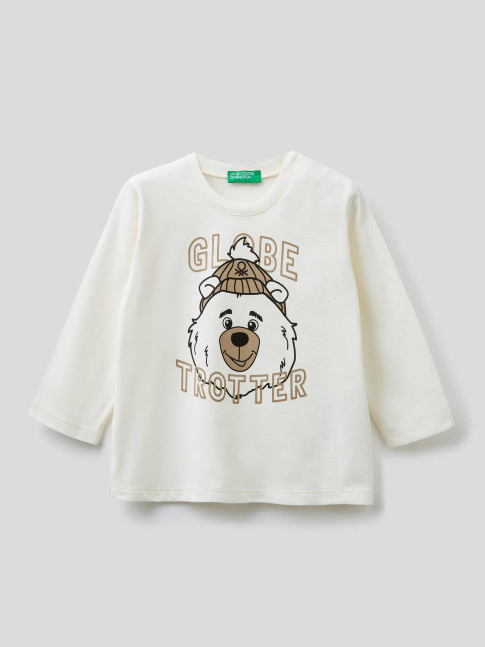 T-shirt in cotone bio con stampa image number 1