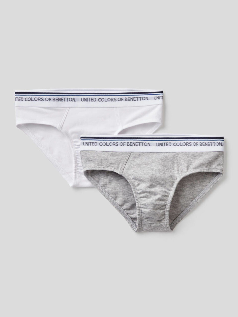 Due slip con elastico jacquard image number 1