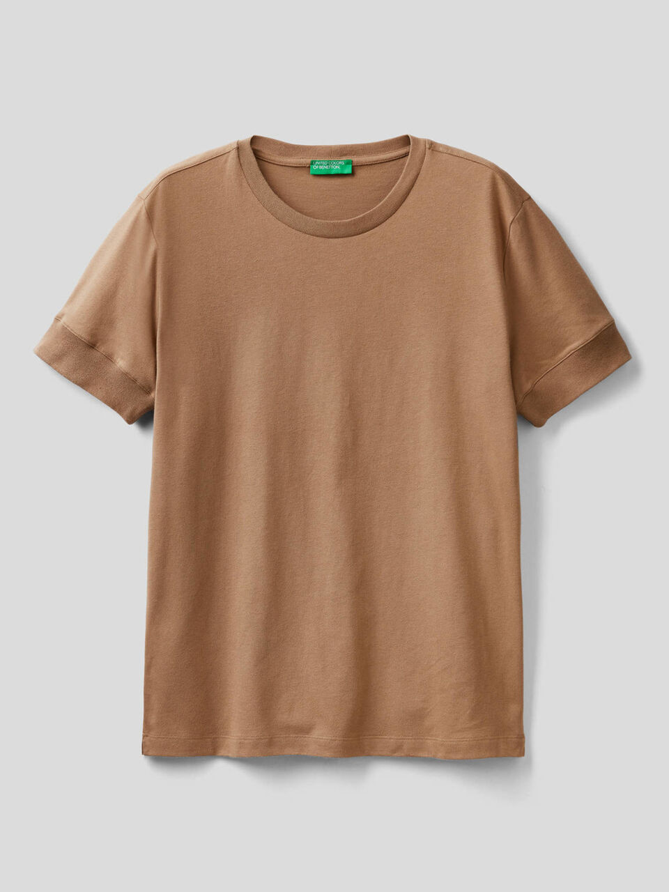 T-shirt tinta unita a manica corta image number 1