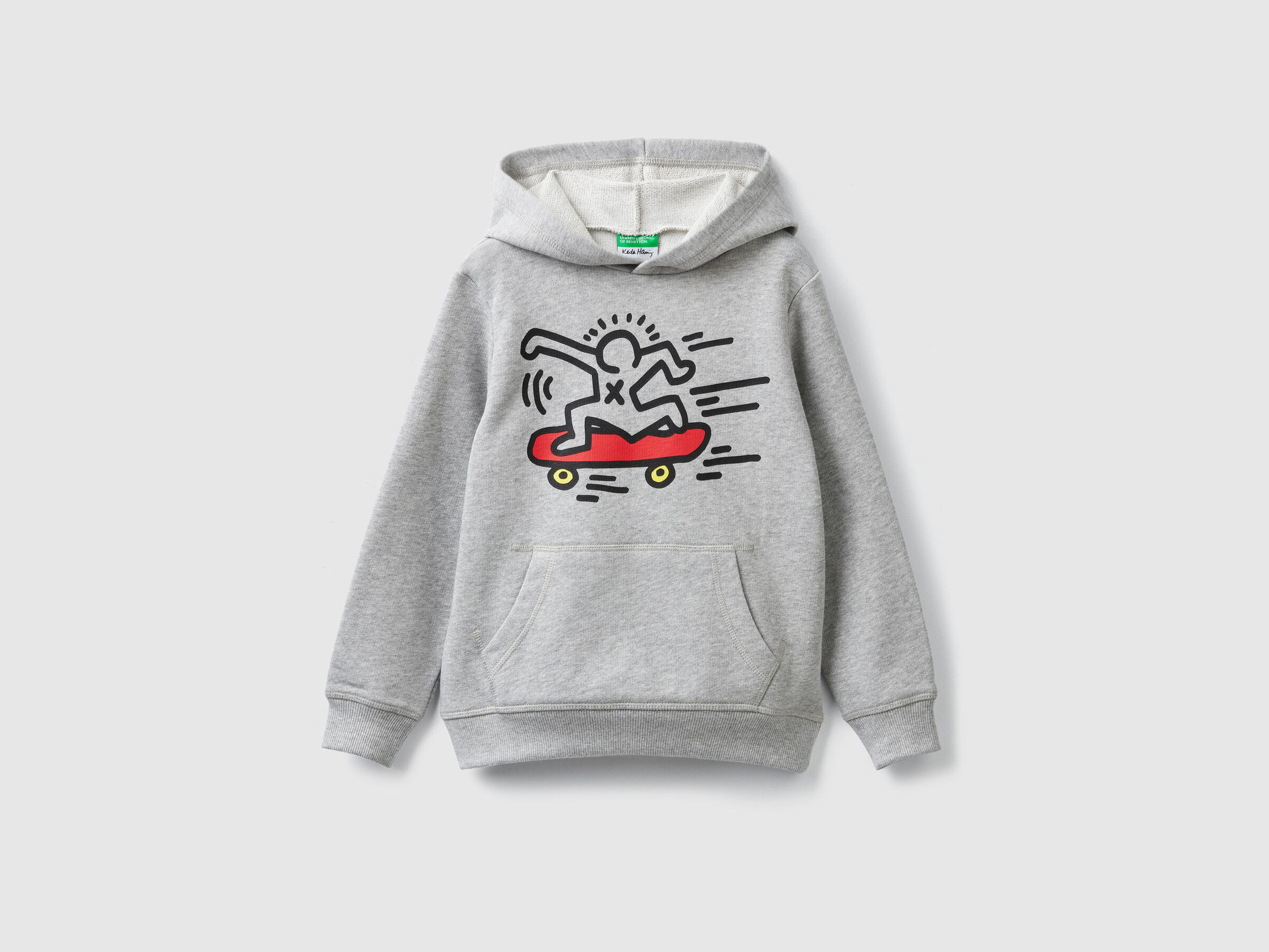 Felpa con stampa "Keith Haring" image number null