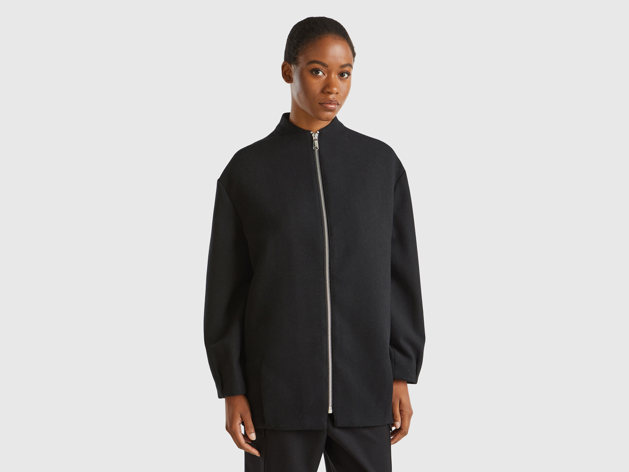 Benetton cappotti donna shop
