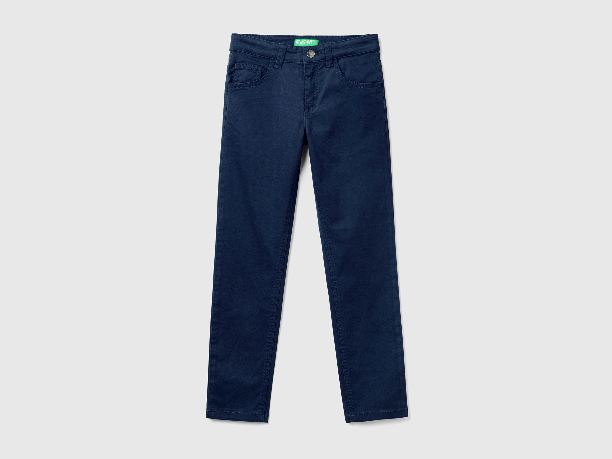 Pantaloni blu benetton 2025