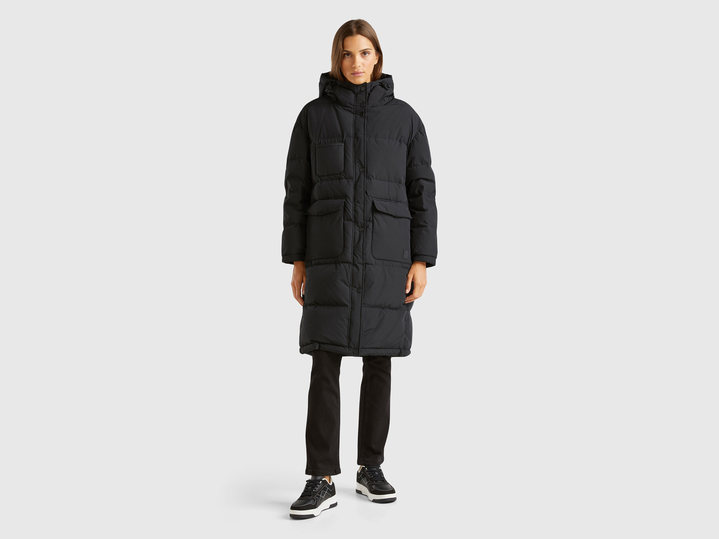 Piumini leggeri donna benetton clearance