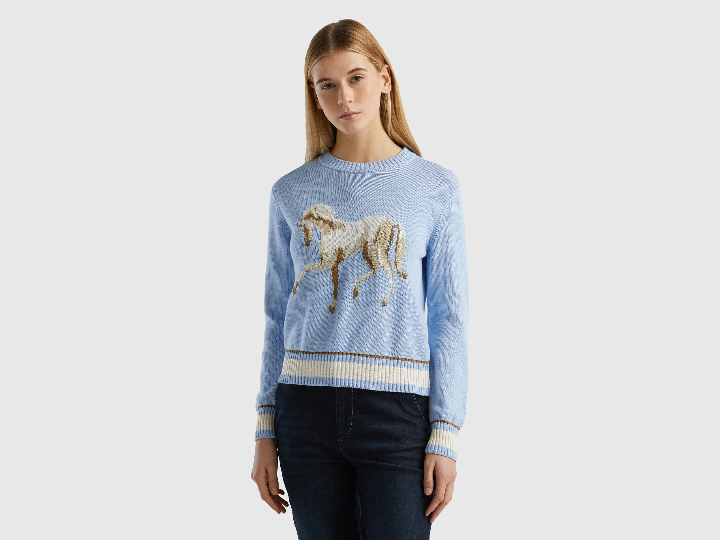 Benetton maglia cavallo hotsell
