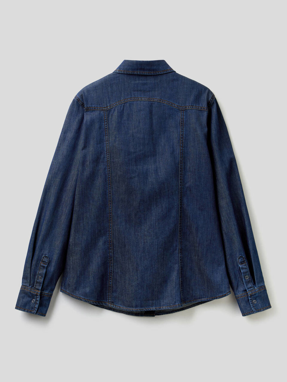Camicia di jeans stile western image number 2