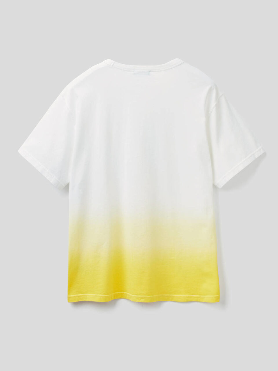 T-shirt 100% cotone effetto degradé image number 2