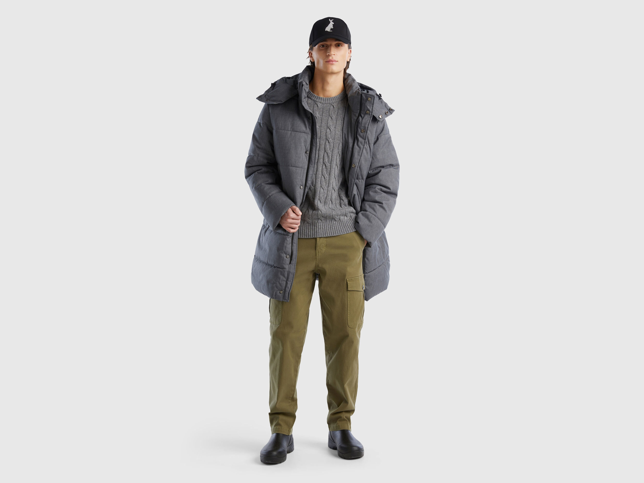 Piumini lunghi sales benetton