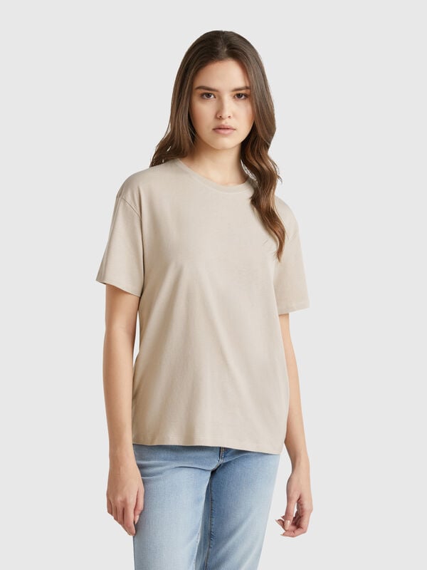 Maglietta manica corta 100% cotone Donna
