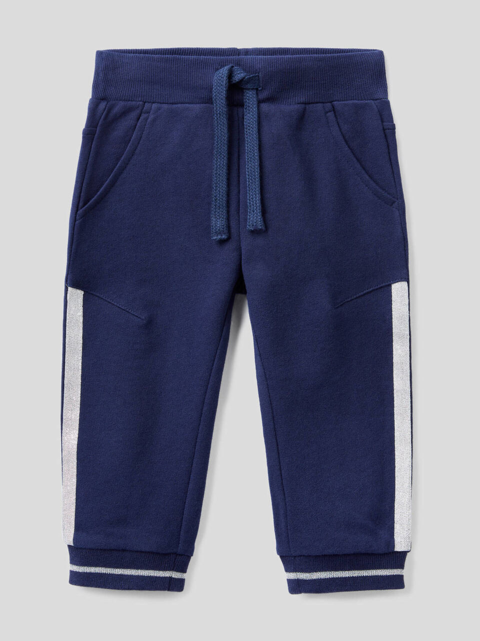 Pantaloni in felpa con dettagli lurex image number 1