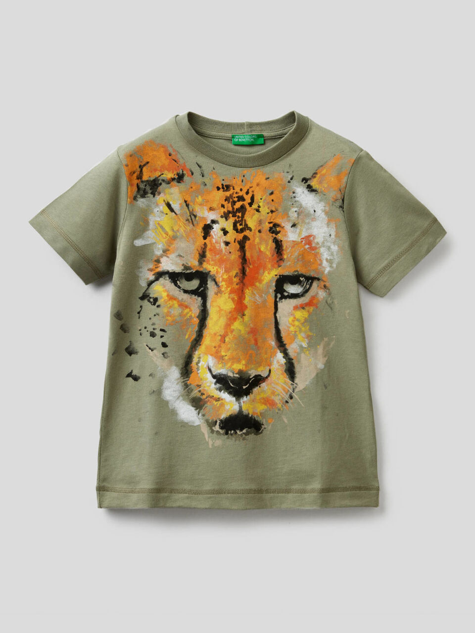 T-shirt con stampa safari image number 1