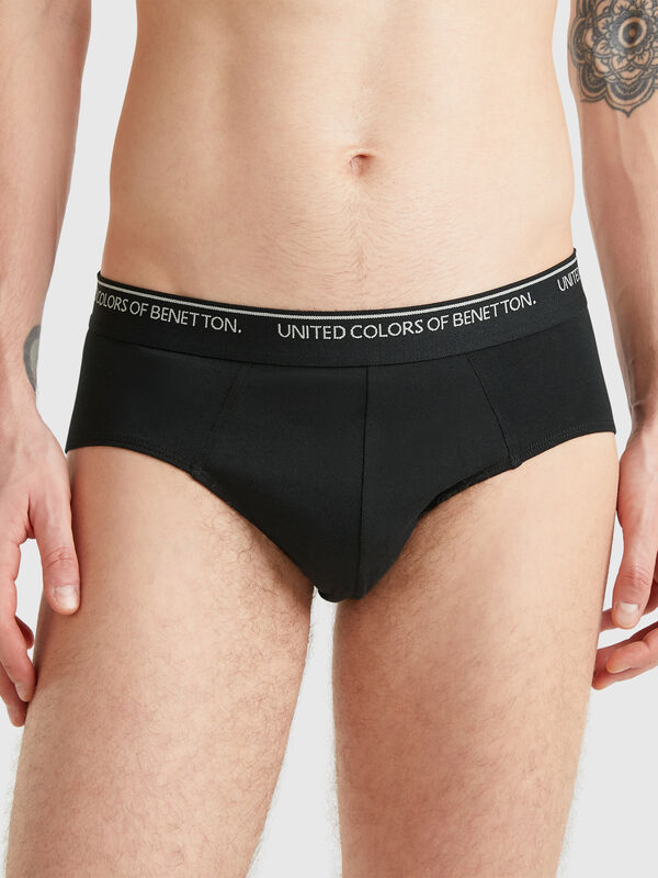 Slip in cotone elasticizzato Uomo