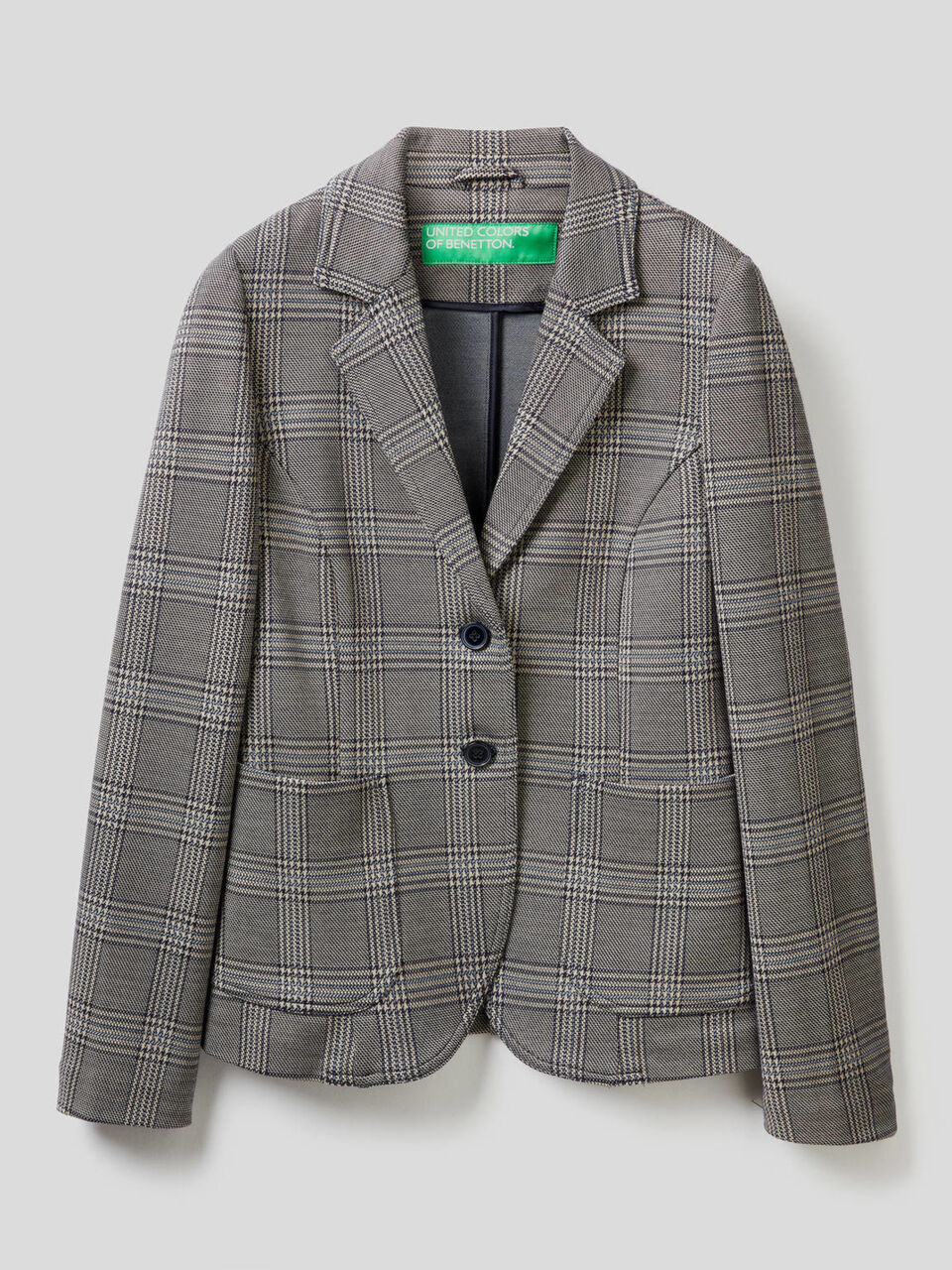 Blazer fantasia Principe di Galles image number 1