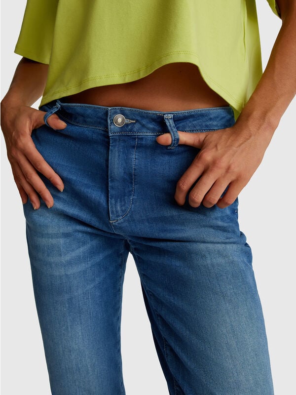 Chino slim fit di jeans Donna