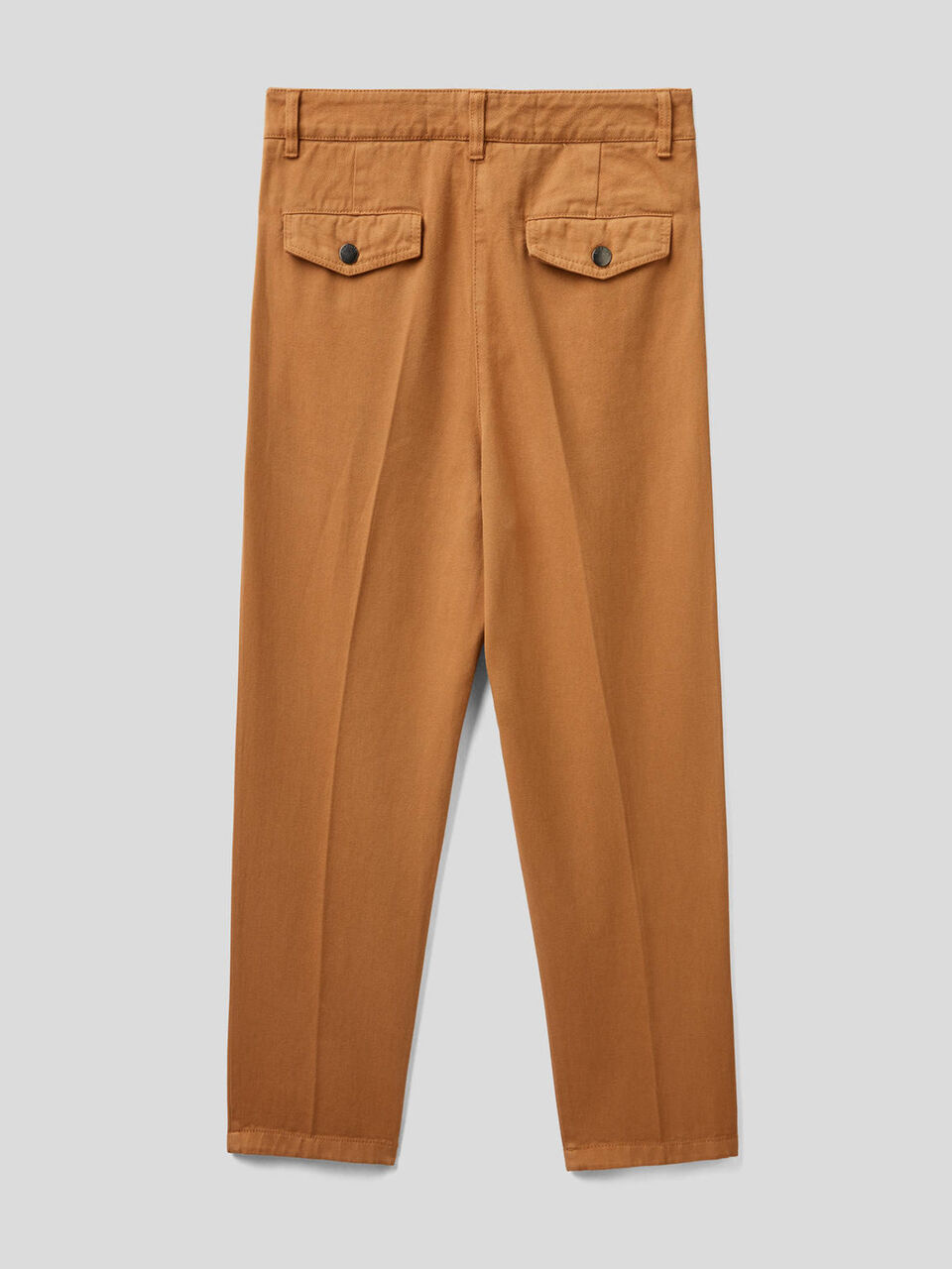 Pantaloni slouchy in 100% cotone image number 2