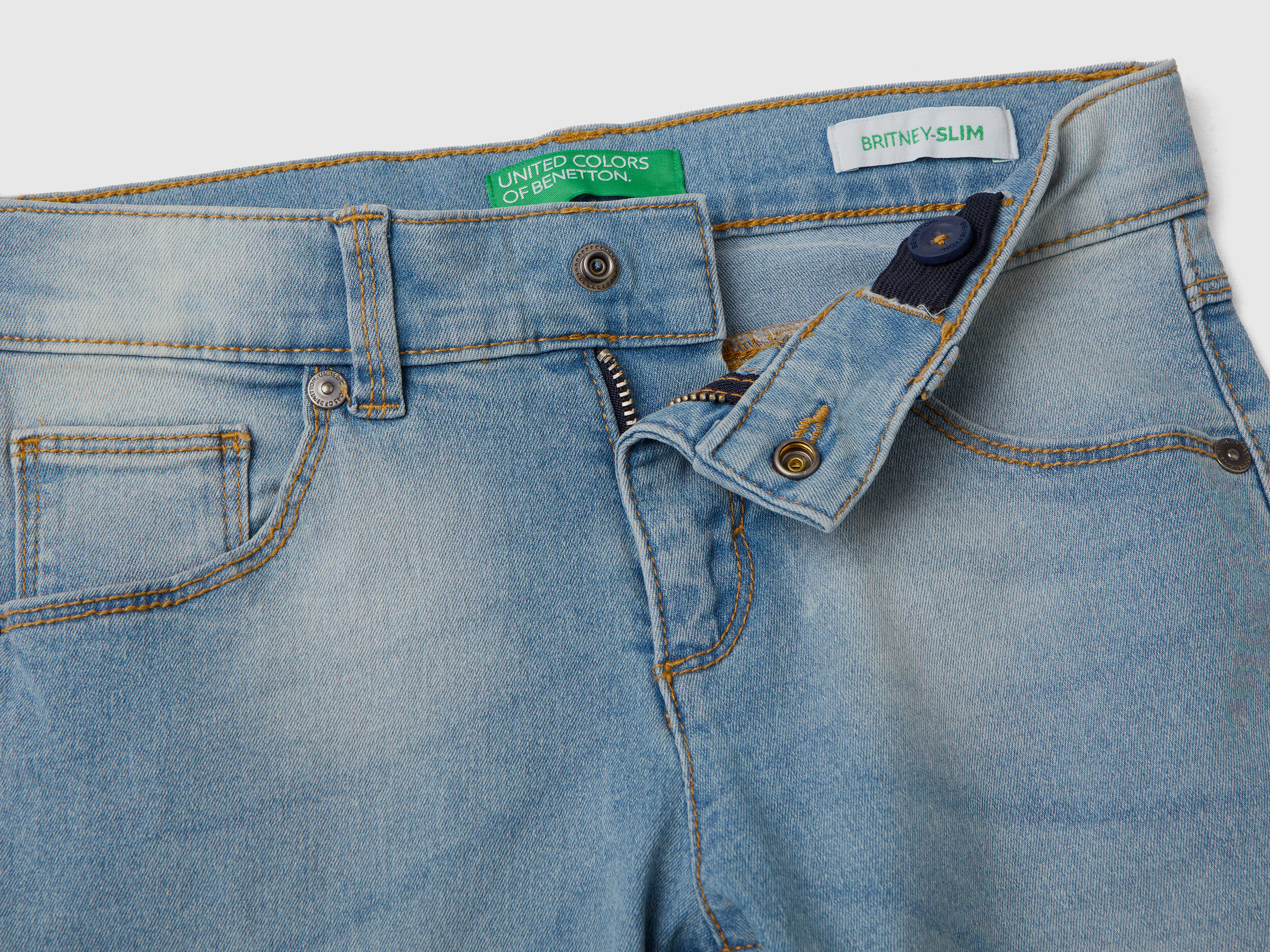 Benetton jeans bambina outlet