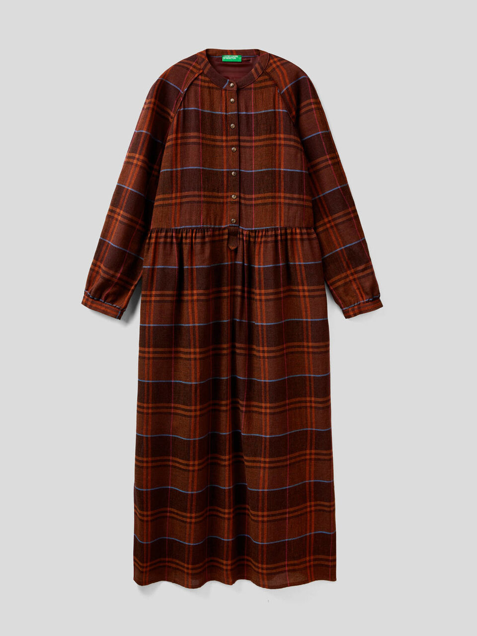 Vestito lungo a quadri image number 1