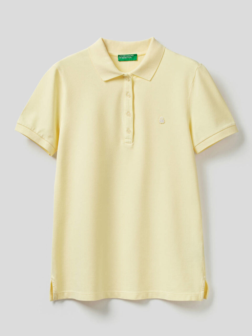 Polo in cotone stretch image number 1