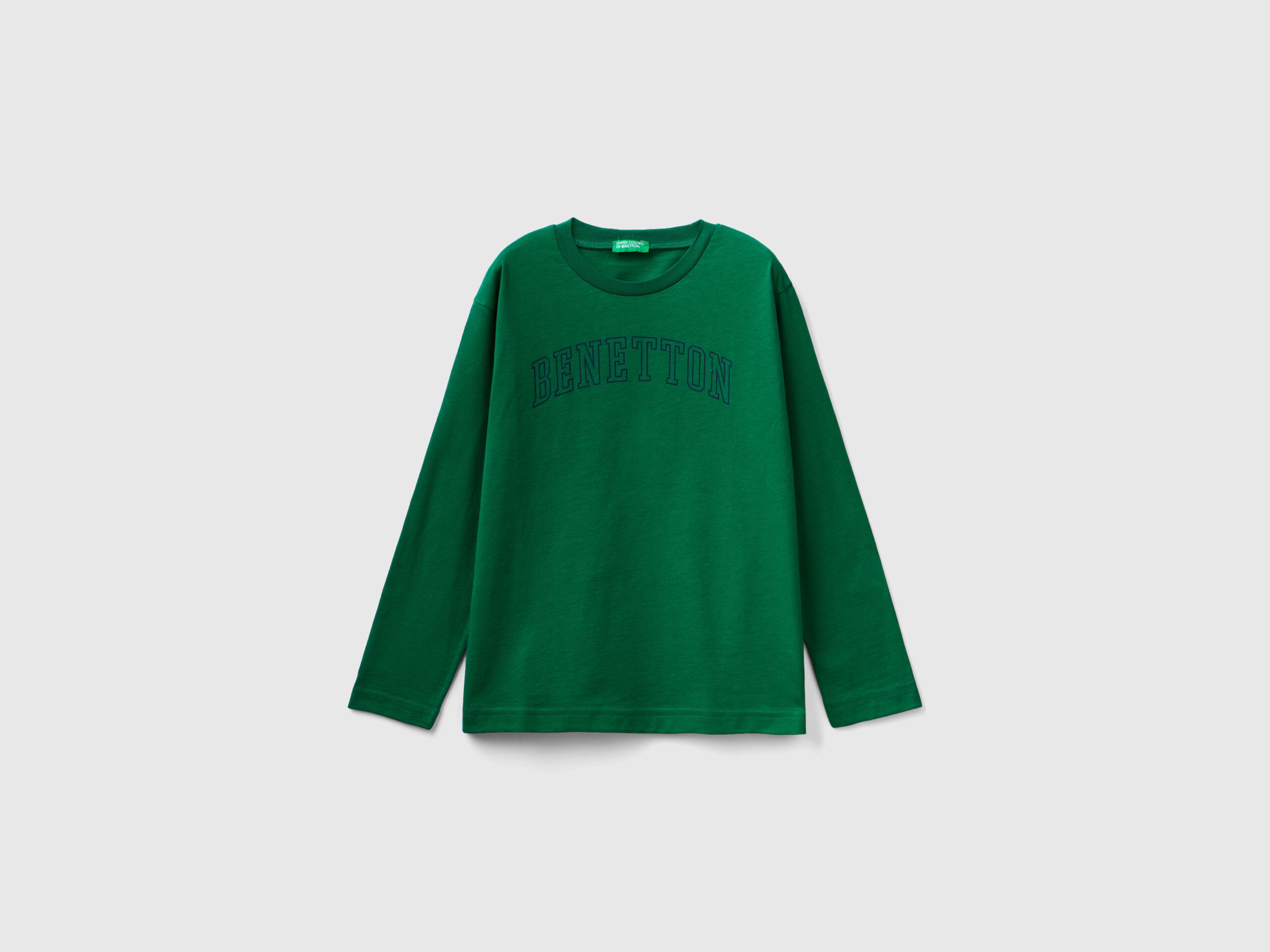 T shirt manica hotsell lunga verde bambino