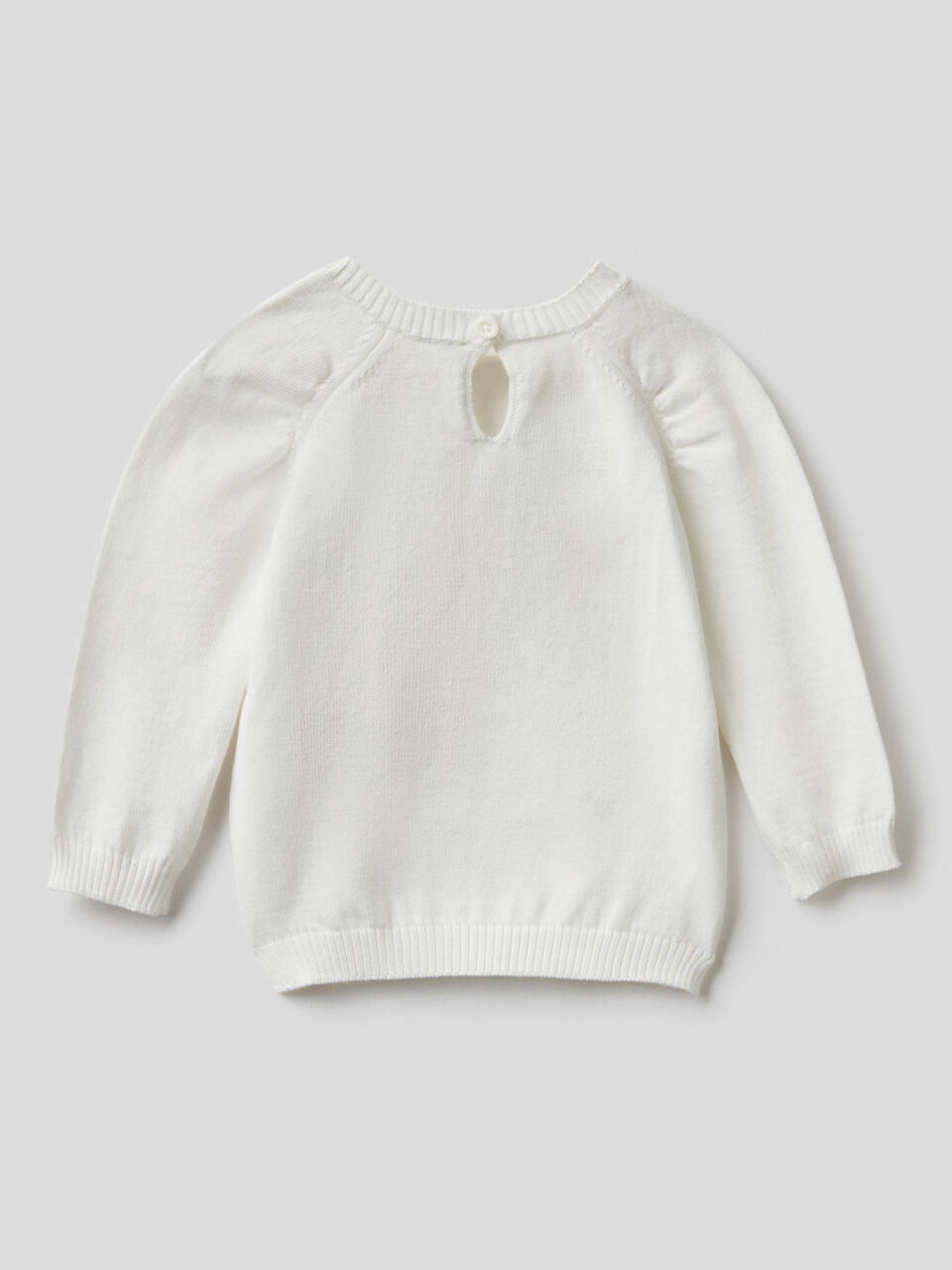 Maglia in puro cotone con ricamo image number 2