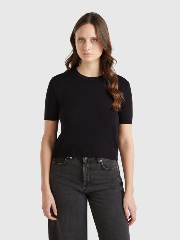 Maglia manica corta 100% cotone Donna