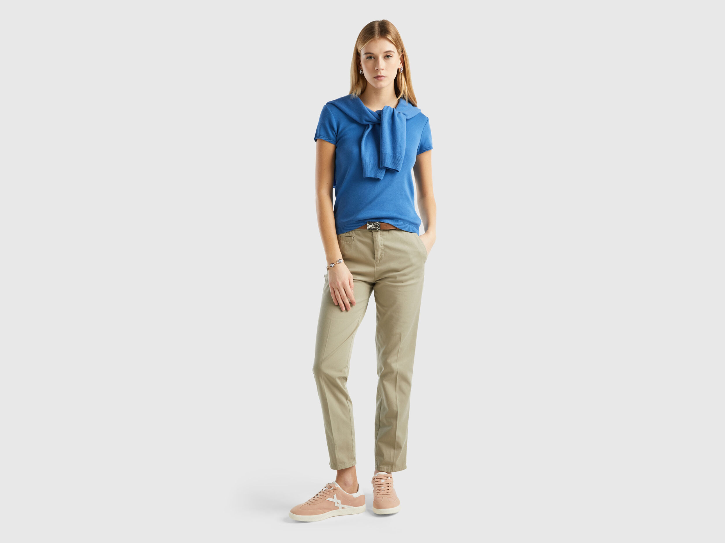 Maglie cotone clearance benetton