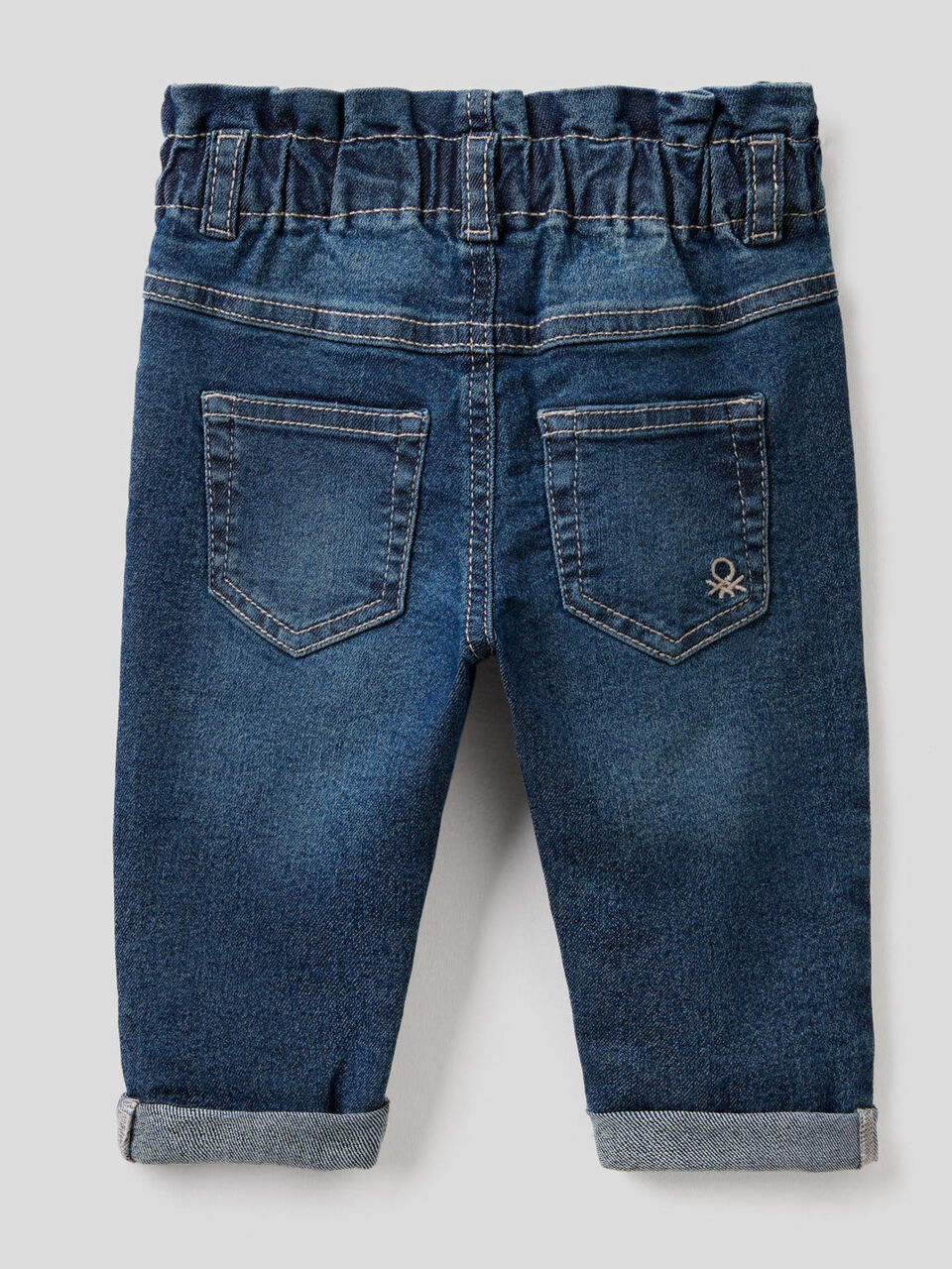 Jeans "Eco-Recycle" taglio paperbag image number 2