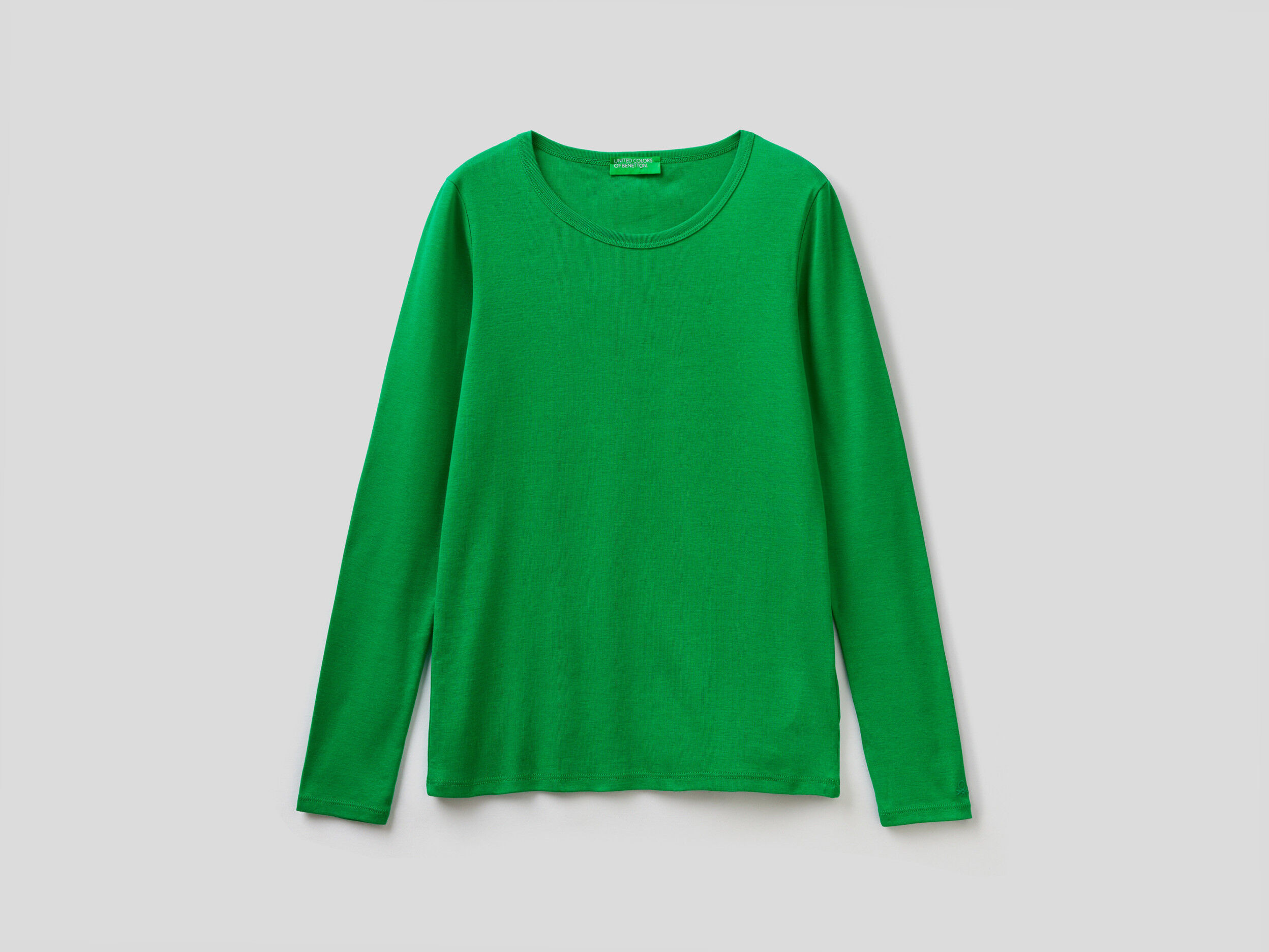 Benetton magliette clearance manica lunga