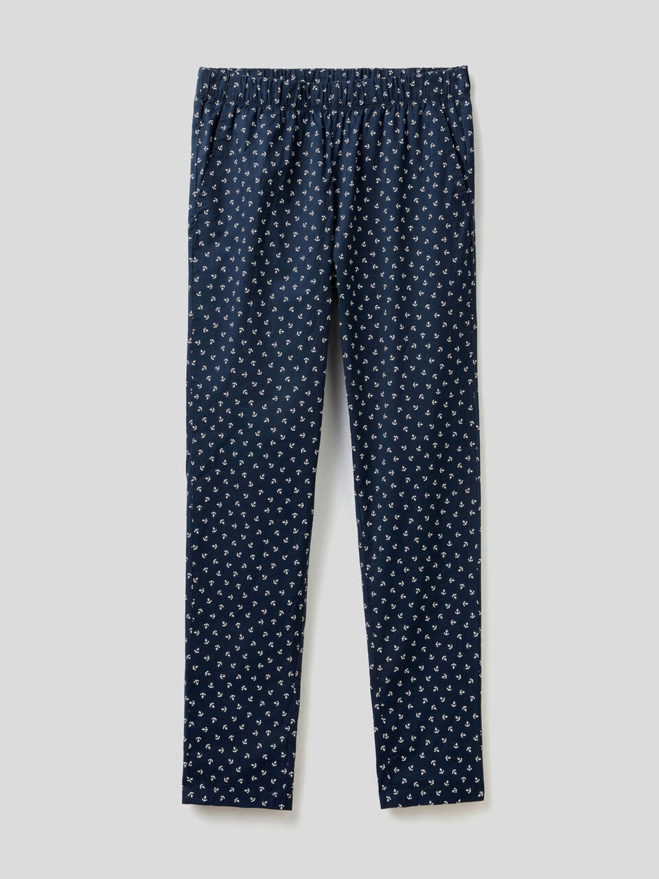 Pantaloni fantasia in puro cotone image number 1